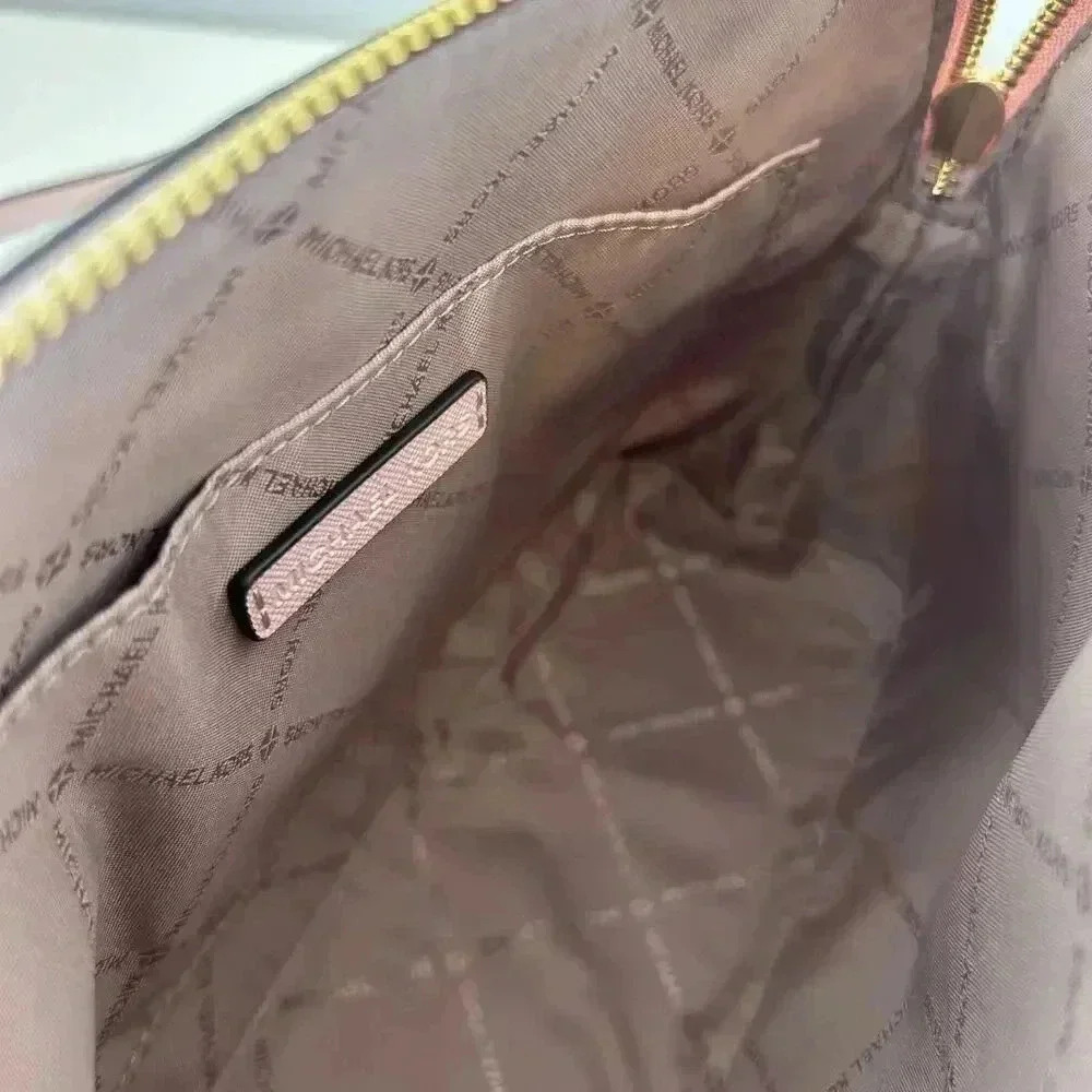 Michael Kors Jet Set Travel Medium Logo Dome Crossbody Bag MK - Picture 7 of 9